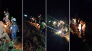 100 người nghi mắc kẹt do sạt lở đất tại khu cắm trại Malaysia