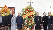 Chủ tịch nước chúc mừng Giáng sinh Tổng Giáo phận Hà Nội