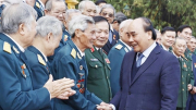 Chủ tịch nước gặp mặt cựu binh Bộ đội Tên lửa Phòng không và Sư đoàn 361