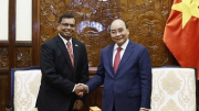 Chủ tịch nước tiếp các Đại sứ Sri Lanka và Campuchia chào từ biệt
