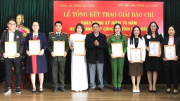 PV Báo CAND đoạt giải B giải báo chí kỷ niệm 70 năm Ngày thành lập Công an tỉnh Lai Châu