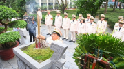Đảng ủy Công an Trung ương - Bộ Công an, dâng hương, tưởng niệm Chủ tịch Hồ Chí Minh