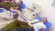 Hai Công an xã vượt hơn 40km hiến máu cứu người
