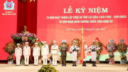 Công an tỉnh Lai Châu đón nhận Huân chương chiến công hạng Ba