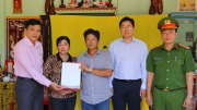 Hiệp hội PCCC và CNCH Việt Nam thăm hỏi gia đình 2 CBCS PCCC hy sinh