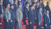 Bộ trưởng Tô Lâm dự khán trận đấu ra quân của CLB bóng đá Công an Hà Nội