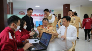 Gần 120 CSGT Công an Nghệ An tham gia hiến máu tình nguyện