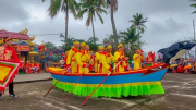 Độc đáo lễ hội cầu ngư dưới chân đèo Ngang