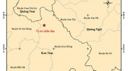 Huyện Kon Plông, tỉnh Kon Tum tiếp tục xảy ra động đất có độ lớn 3,6