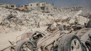 Thủ lĩnh phiến quân Syria xin viện trợ động đất
