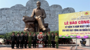 Công an tỉnh Bà Rịa-Vũng Tàu báo công dâng Bác tại Khu lưu niệm Sáu điều Bác Hồ dạy CAND