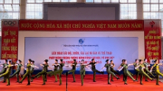 Hội Phụ nữ Công an tỉnh Bình Phước đoạt giải Nhất liên hoan dân vũ thể thao