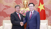 Không ngừng củng cố sự tin cậy, gắn bó giữa hai Quốc hội Việt Nam - Lào