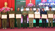 Khen thưởng 43 tập thể, cá nhân xuất sắc trong phòng, chống tội phạm ở Tiền Giang