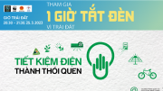 Tham gia 1 giờ tắt đèn vì trái đất