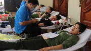 Hàng trăm CBCS Công an Bình Dương tham gia hiến máu