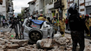 Động đất rung chuyển Ecuador, ít nhất 12 người thiệt mạng