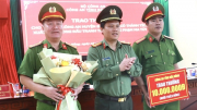 Khen thưởng Công an huyện Đắk Glong triệt phá vụ ma túy lớn