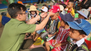 Công an tỉnh Lâm Đồng tặng giếng nước cho 3 trường học vùng khó khăn