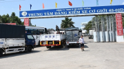 Công an tỉnh Tiền Giang thông tin việc khám xét Trung tâm đăng kiểm xe cơ giới 63-02D