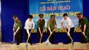 Công an tỉnh Quảng Ninh xây nhà tình nghĩa tặng CBCS khó khăn