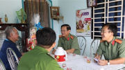 Công an tỉnh Tây Ninh tặng quà tri ân các gia đình thương binh, liệt sĩ