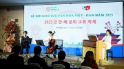 Hơn 3.000 lượt người tham gia Lễ hội giao lưu văn hóa Việt – Hàn 2023