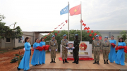 Khánh thành cột cờ ở Nam Sudan nhân kỷ niệm ngày sinh Chủ tịch Hồ Chí Minh