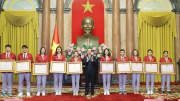 Chủ tịch nước biểu dương các "gương mặt vàng" của Thể thao Việt Nam