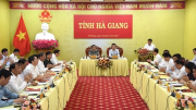 Thủ tướng Phạm Minh Chính làm việc với Ban Thường vụ Tỉnh ủy Hà Giang