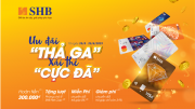 Nhiều ưu đãi cho khách hàng cá nhân khi mở thẻ tín dụng quốc tế SHB
