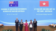 Thủ tướng hai nước Việt Nam, Úc chứng kiến lễ công bố đường bay thẳng TP Hồ Chí Minh – Brisbane của Vietjet