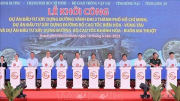 Thủ tướng Phạm Minh Chính tuyên bố khởi công 3 dự án trọng điểm ngành GTVT