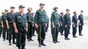 Ra mắt Đại đội Cảnh sát cơ động tại TP Phú Quốc