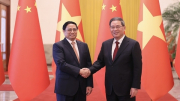 Thủ tướng Trung Quốc Lý Cường chủ trì Lễ đón Thủ tướng Phạm Minh Chính thăm chính thức Trung Quốc