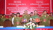 Tăng cường hợp tác bảo đảm ANTT giữa Công an tỉnh Nghệ An với Công an 3 tỉnh nước bạn Lào