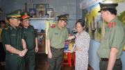 Đoàn lực lượng vũ trang tỉnh Quảng Ninh thăm hỏi gia đình liệt sĩ, cán bộ Công an bị thương tại Đắk Lắk