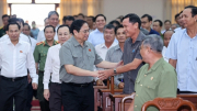 Thủ tướng Phạm Minh Chính và Đoàn đại biểu Quốc hội TP Cần Thơ tiếp xúc cử tri