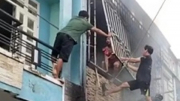 Những người bất chấp nguy hiểm cứu sống 3 người trong vụ cháy nhà dân lắp “chuồng cọp”