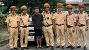 CSGT Đồng Nai bắt đối tượng giết người đang lái xe bỏ trốn