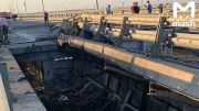 Cầu Crimea lại bị tấn công, Nga tố Ukraine đứng sau