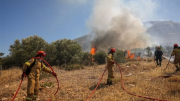 Cháy rừng càn quét Hy Lạp trong đợt nắng nóng kỷ lục