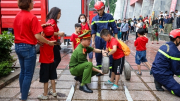 Những hình ảnh "nóng hổi" về triển lãm PCCC tại Hà Nội
