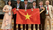 Việt Nam xếp thứ 3 toàn đoàn tại Olympic Hoá học quốc tế 2023