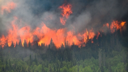 Canada: Chưa hết cháy rừng đã xảy ra lũ lụt