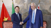 Chủ tịch nước thăm vùng Toscana, Italia