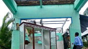 Cà Mau thiệt hại 1.000 căn nhà do thời tiết cực đoan gây ra