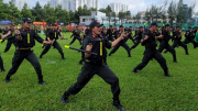 Tưng bừng Hội thi điều lệnh, võ thuật và Hội thao Công an TP Hồ Chí Minh mở rộng