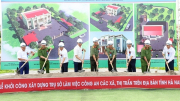 Hà Nam khởi công xây dựng trụ sở Công an xã