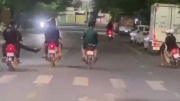 Xử lý nhóm thanh, thiếu niên đi mô tô càn quấy trên đường phố Huế